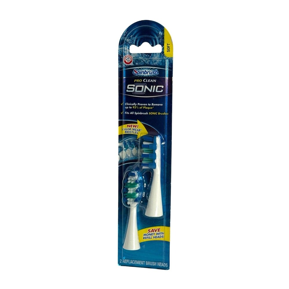 Arm & Hammer Spinbrush Pro Clean Sonic Soft Replacement Head